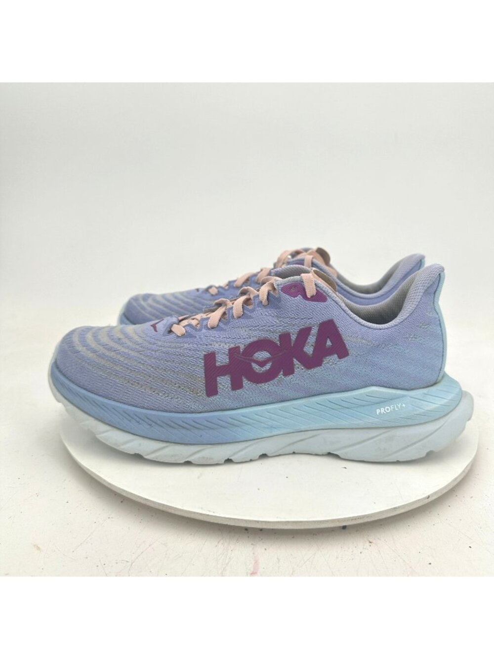 Hoka One One Mach 5 Women Size 9B 1127894 BLSSN Baby Lavender Summer Song Shoes